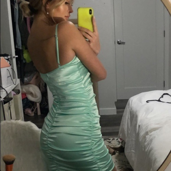 Tiger Mist Silk Mini Dress - Picture 2 of 2